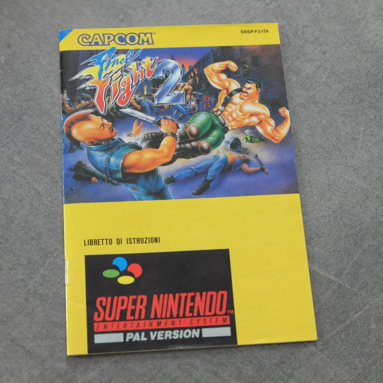 Final Fight 2 Gig Nintendo