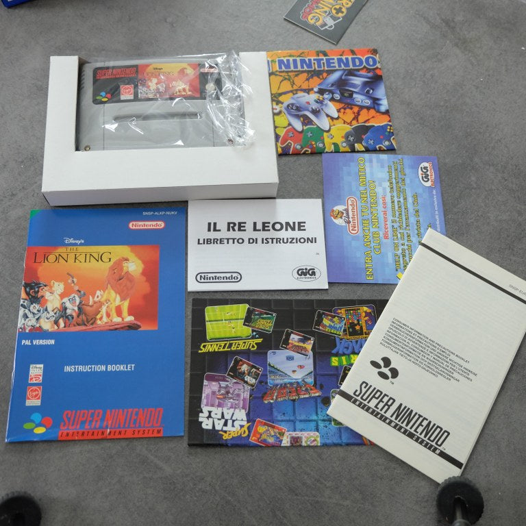 The Lion King/ IL Re Leone Nintendo
