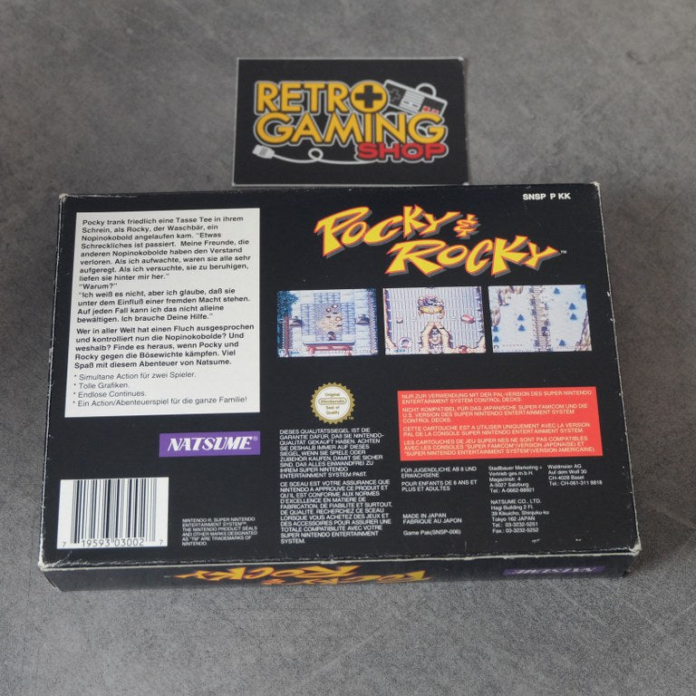 Pocky & Rocky Nintendo