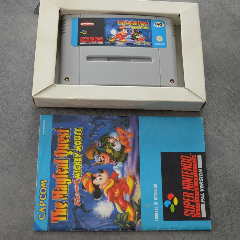The Magical Quest Starring Mickey Mouse Nintendo
