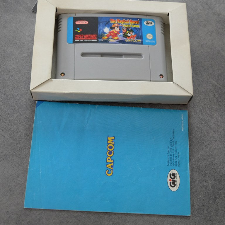 The Magical Quest Starring Mickey Mouse Nintendo