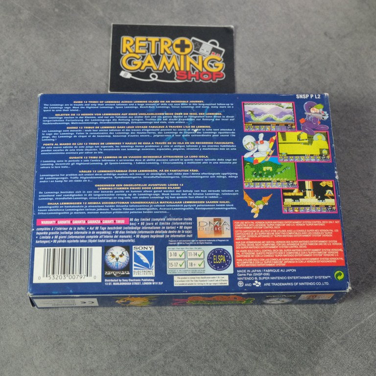 Lemmings 2 Tribes Nintendo