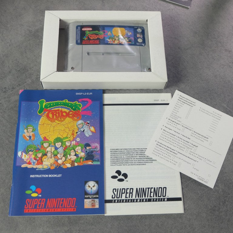 Lemmings 2 Tribes Nintendo