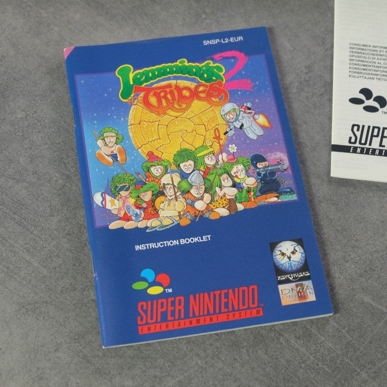 Lemmings 2 Tribes Nintendo
