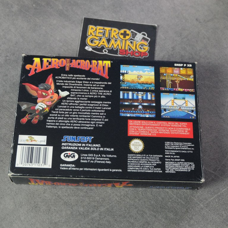 Aero The Acro-Bat Nintendo