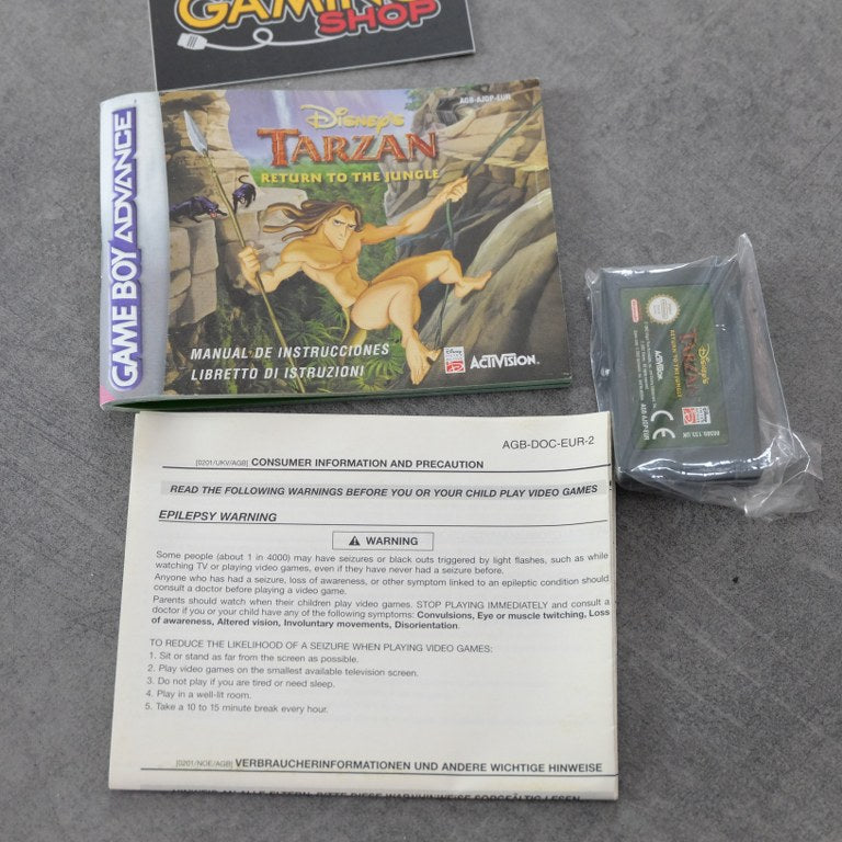 Tarzan Return to The Jungle Nintendo