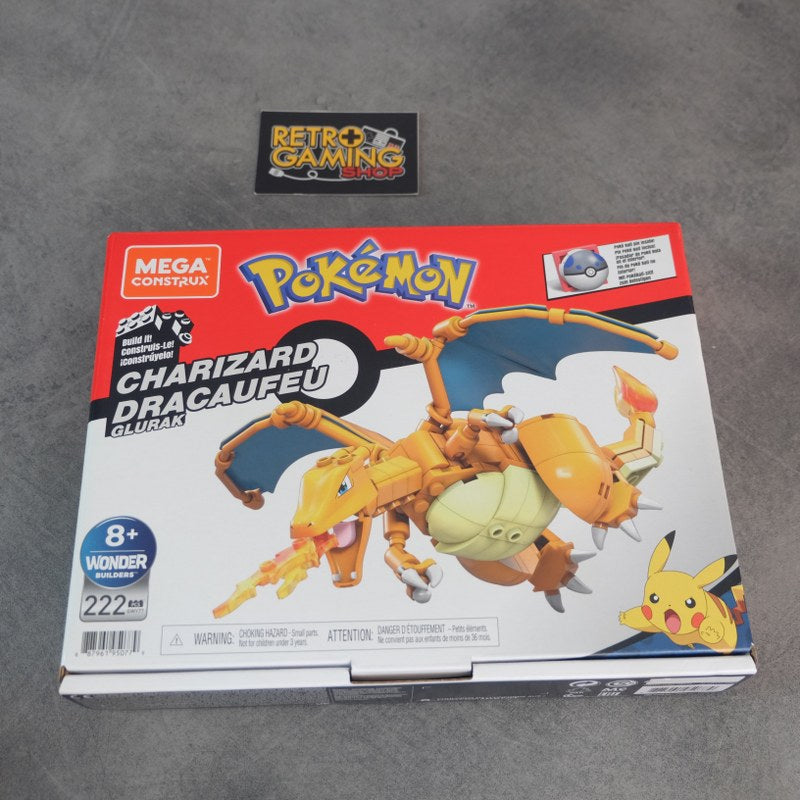 Pokemon Charizard Mega Construx Nuovo Nintendo