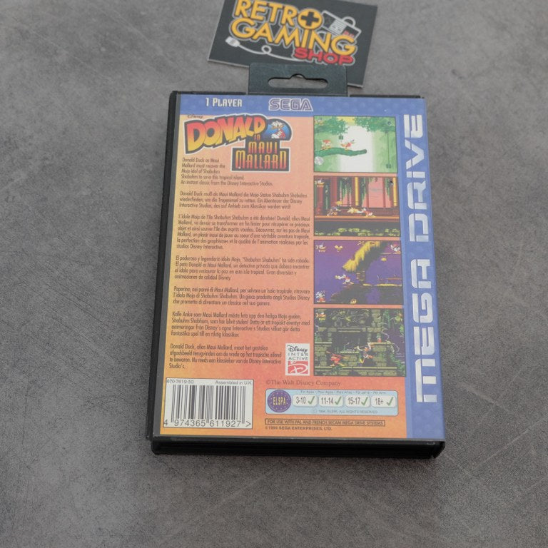 Quackshot Starring Donald Duck / Castle Of Illusion Starring Mickey Mouse SEGA