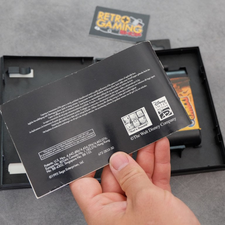 Quackshot Starring Donald Duck / Castle Of Illusion Starring Mickey Mouse SEGA