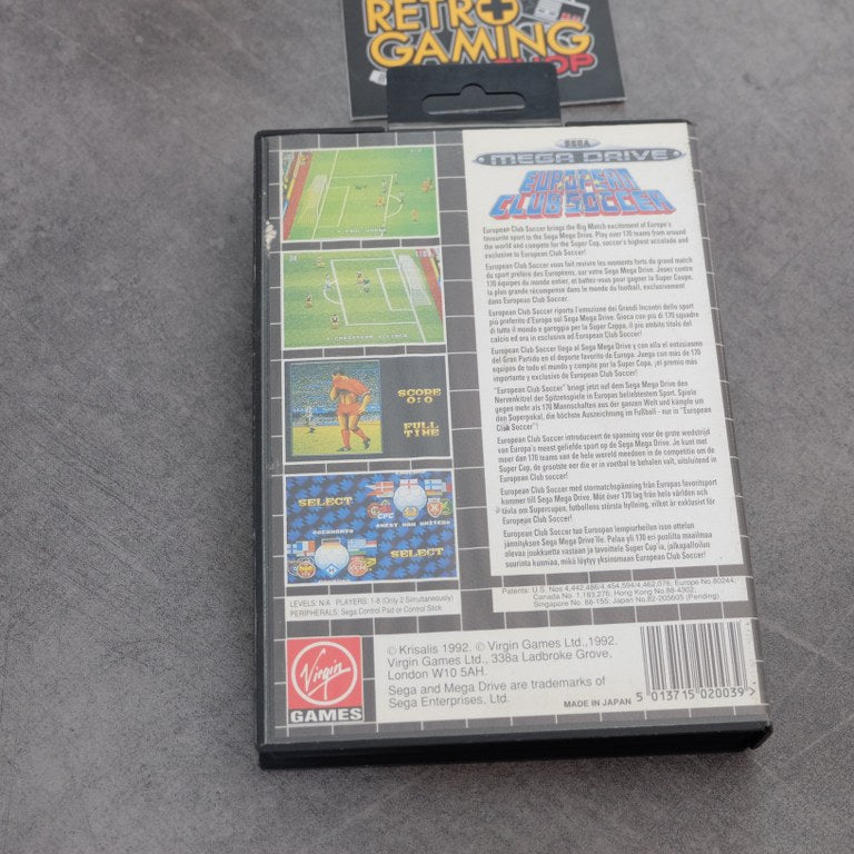 European Club Soccer SEGA