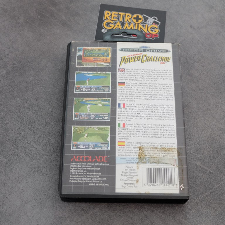 Jack Nicklaus Power Challenge SEGA