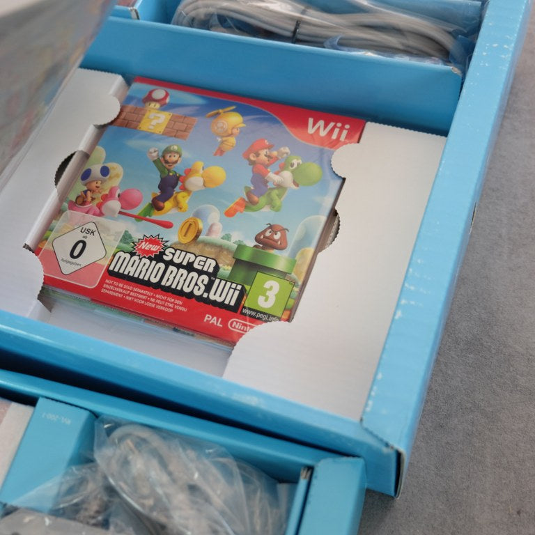 New Super Mario Bros Wii Pack 25esimo Anniversario Nuovo Nintendo
