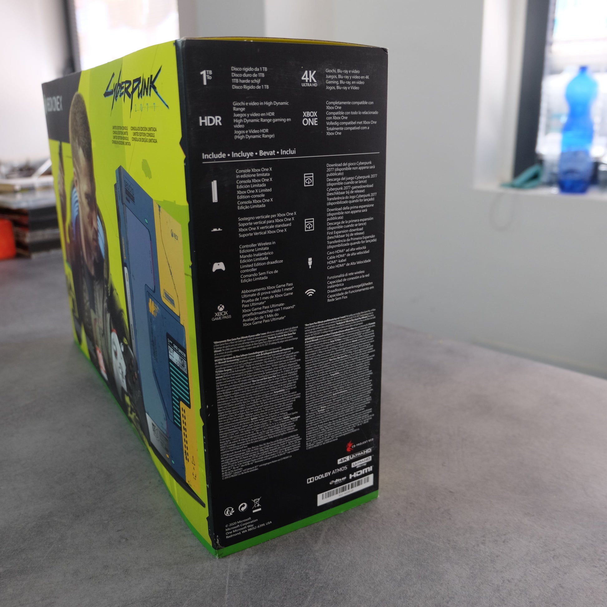 Xbox One x Cyberpunk 2077 Limited Edition Microsoft