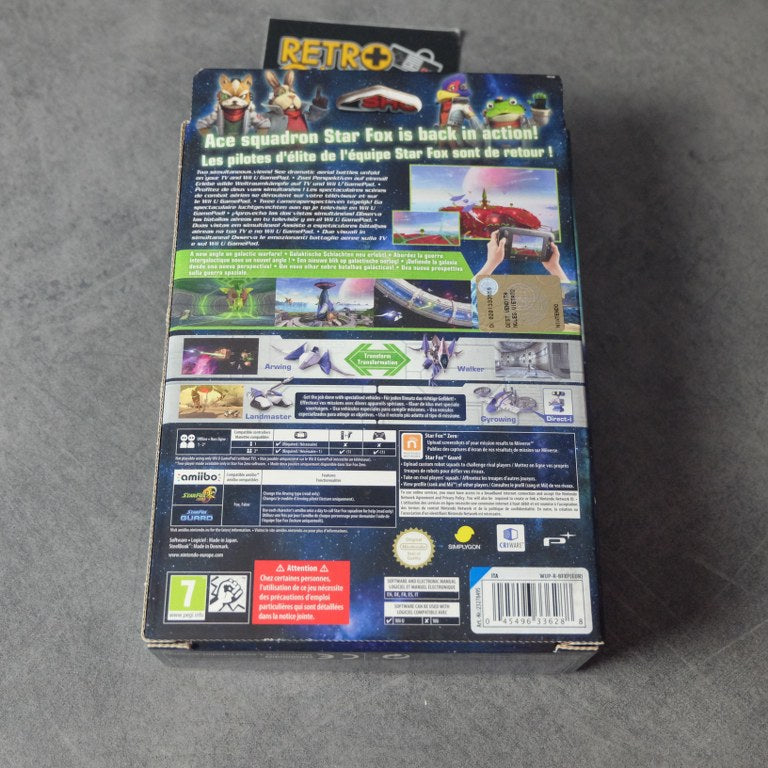 Starfox Zero First Print Edition Nuovo Nintendo