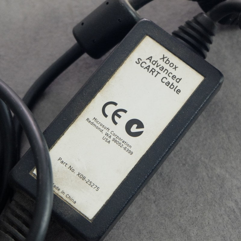 Xbox Advanced Scart Cable Microsoft