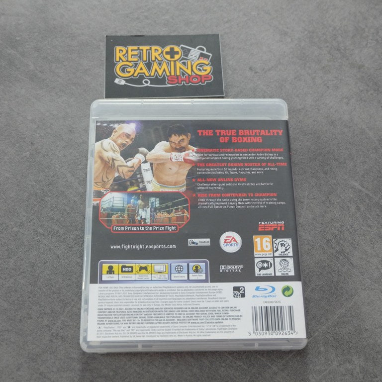 Fight Night Champion Sony