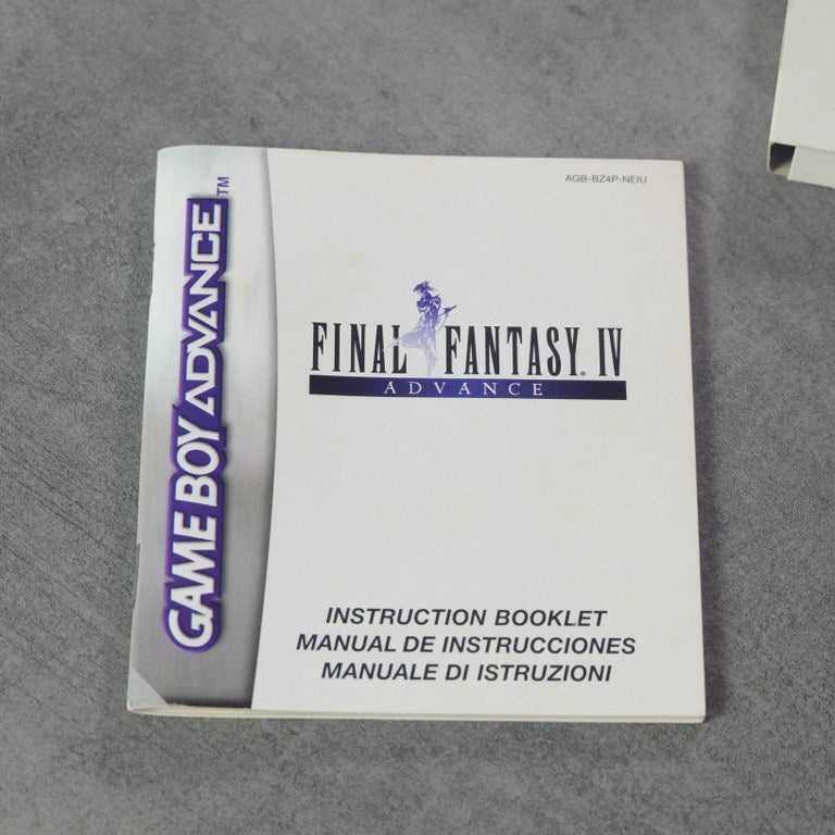Final Fantasy Advance Iv 4 Nintendo
