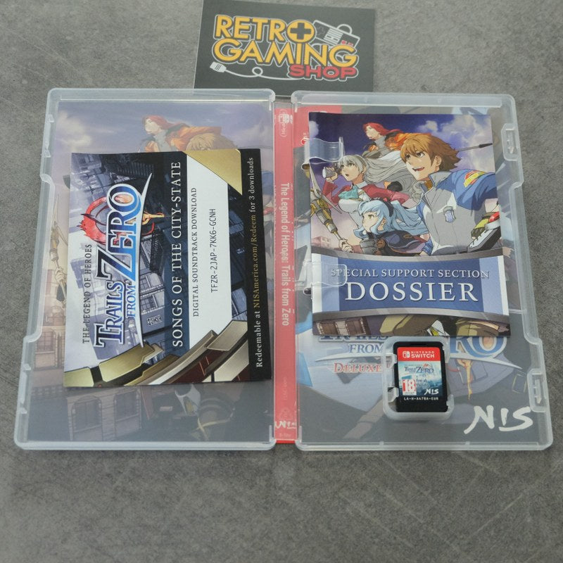Trails From Zero Deluxe Edition Nintendo