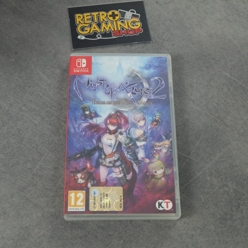 Nights of Azure 2 Bride of The New Moon Nintendo