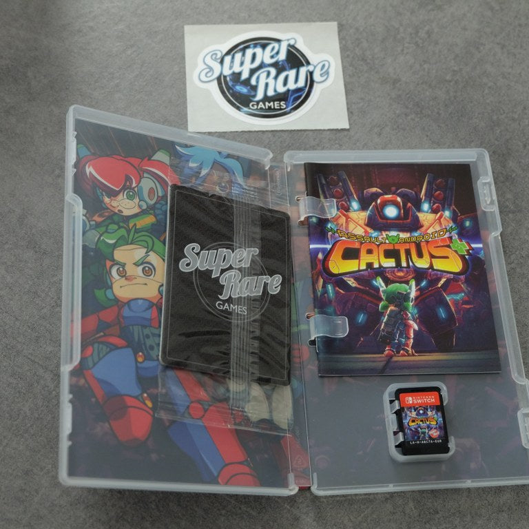 Assault Android Cactus + Super Rare Nintendo