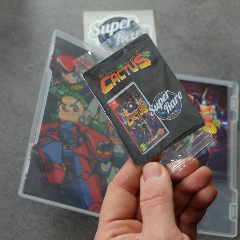Assault Android Cactus + Super Rare Nintendo