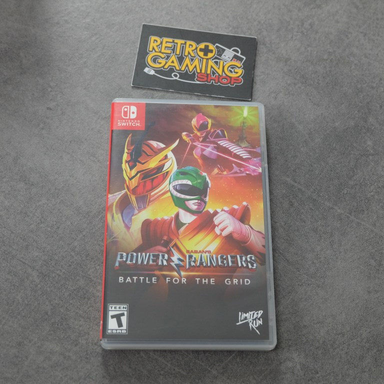 Power Rangers Battle for The Grid Limited Run Nintendo