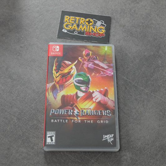 Power Rangers Battle for The Grid Limited Run Nintendo