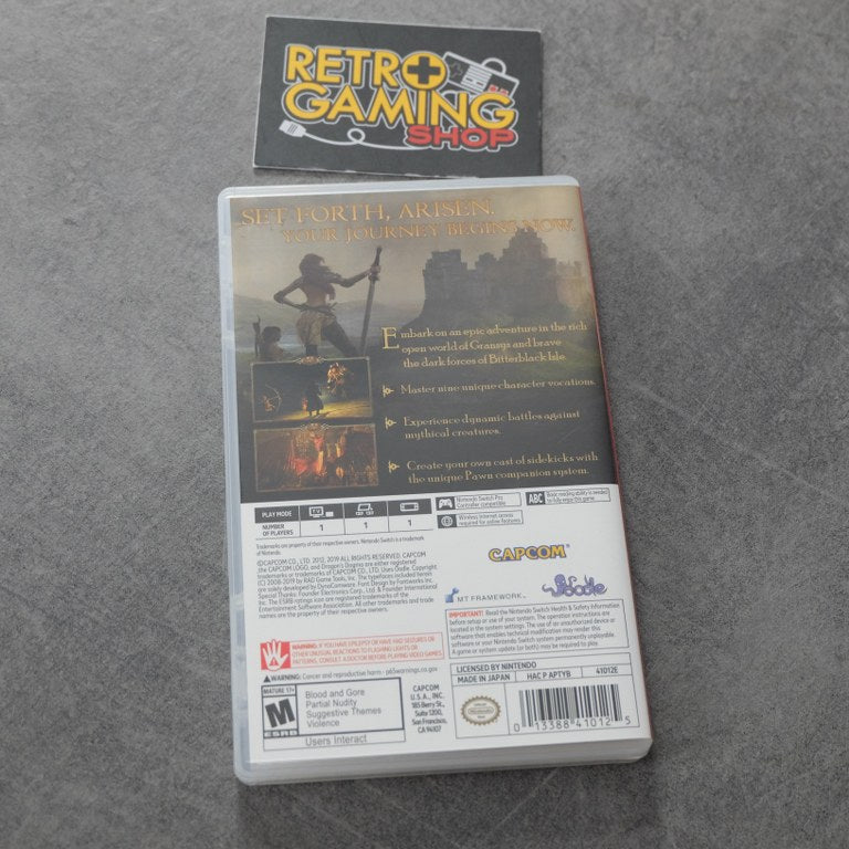 Dragon's Dogma Dark Arisen Nintendo