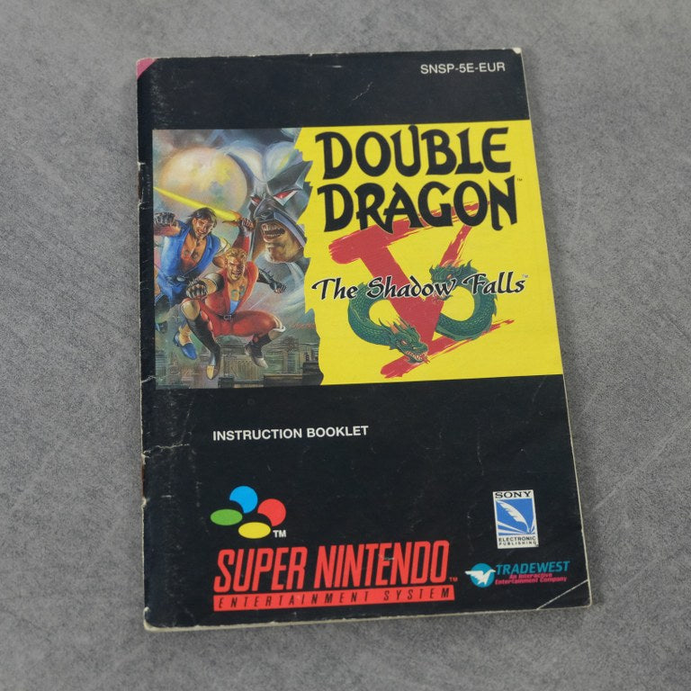 Double Dragon V The Shadow Falls Nintendo