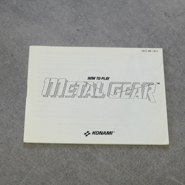 Metal Gear Nintendo