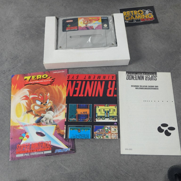 Zero The Kamikaze Squirrel Nintendo