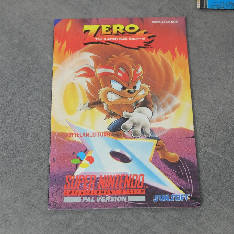 Zero The Kamikaze Squirrel Nintendo