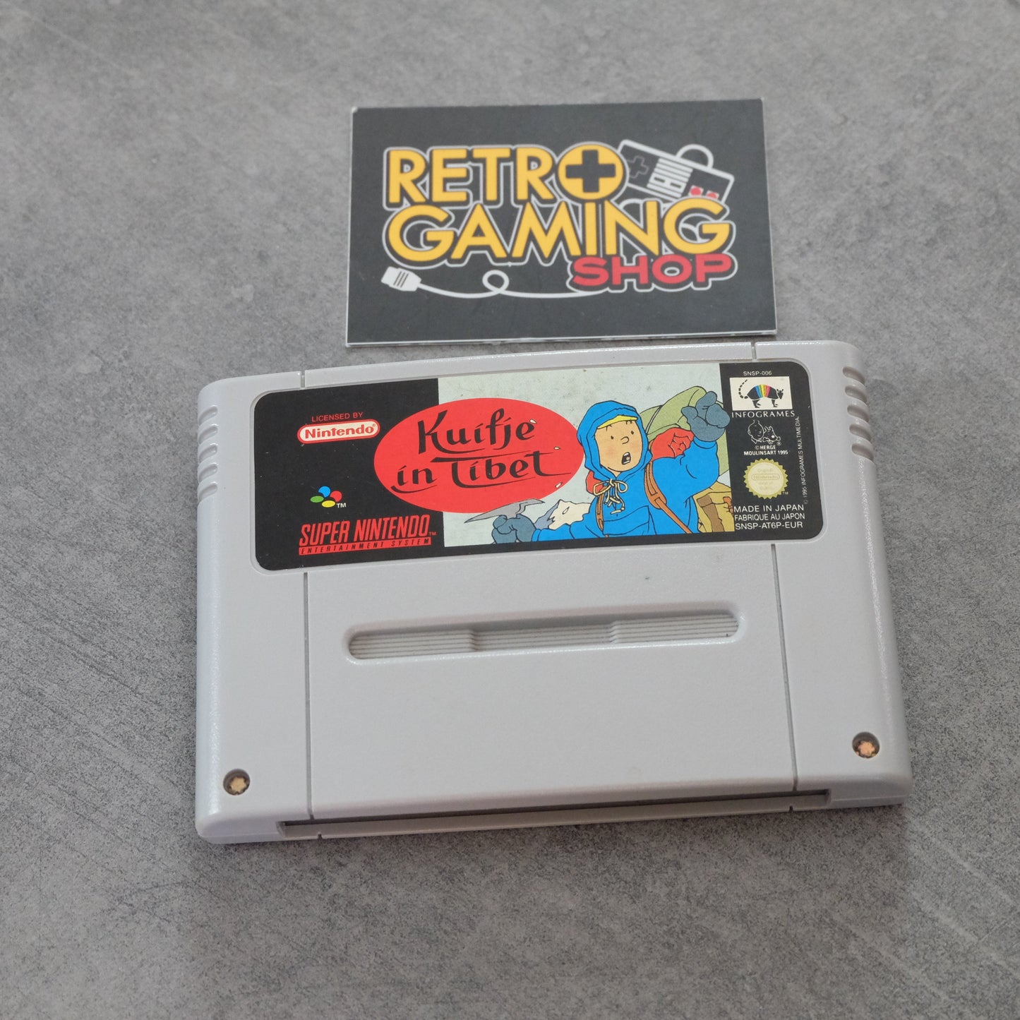 Tintin in Tibet Nintendo
