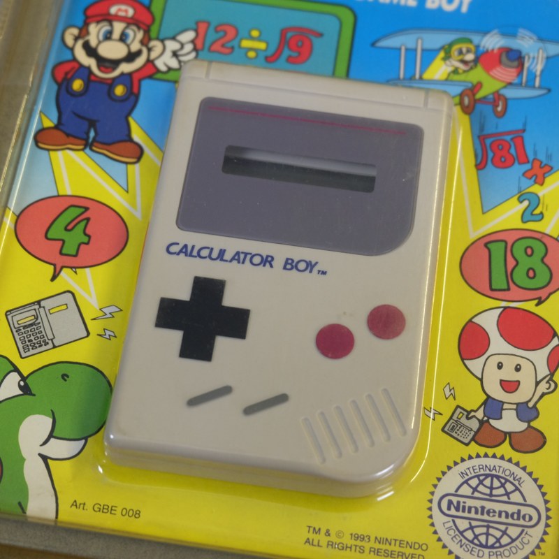Calculator Boy Gig Nintendo