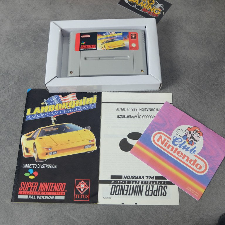 Lamborghini American Challenge Nintendo
