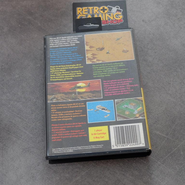 Desert Strike Return to The Gulf SEGA