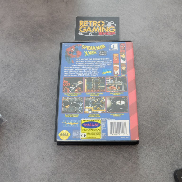 Spider-Man X-men Arcade's Revenge SEGA