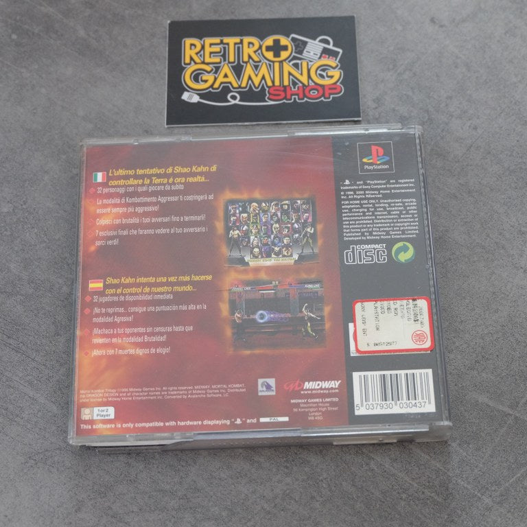 Mortal Kombat Trilogy Sony