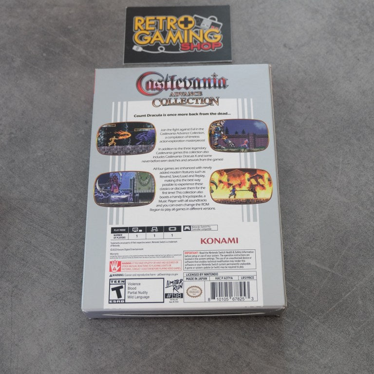Castlevania Advance Collection Limited Run Games Nintendo