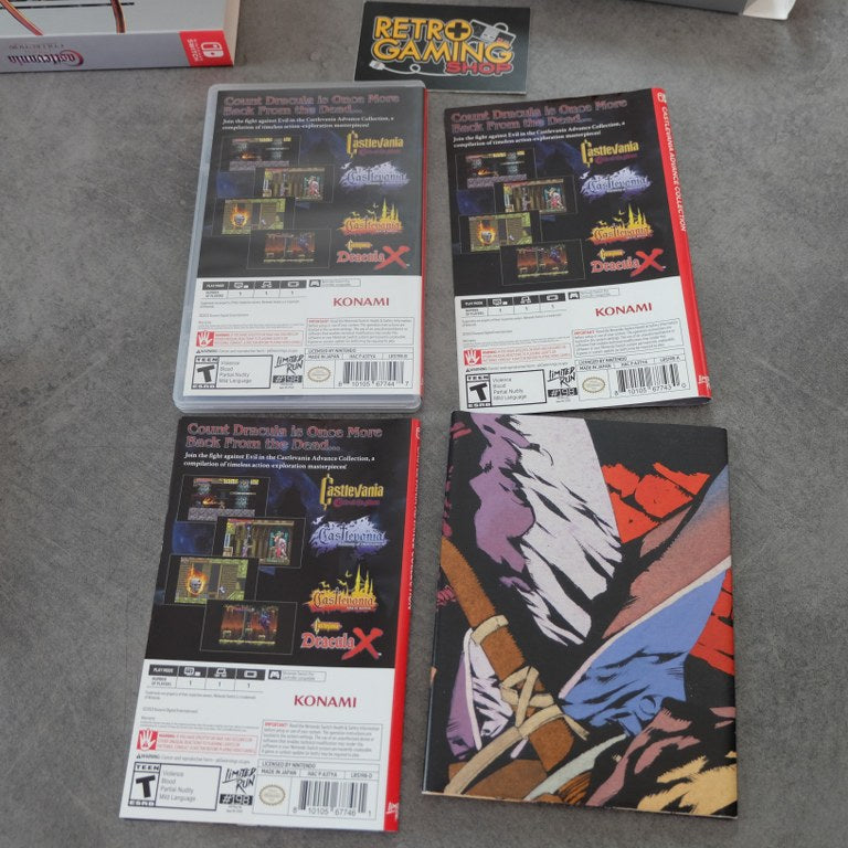 Castlevania Advance Collection Limited Run Games Nintendo