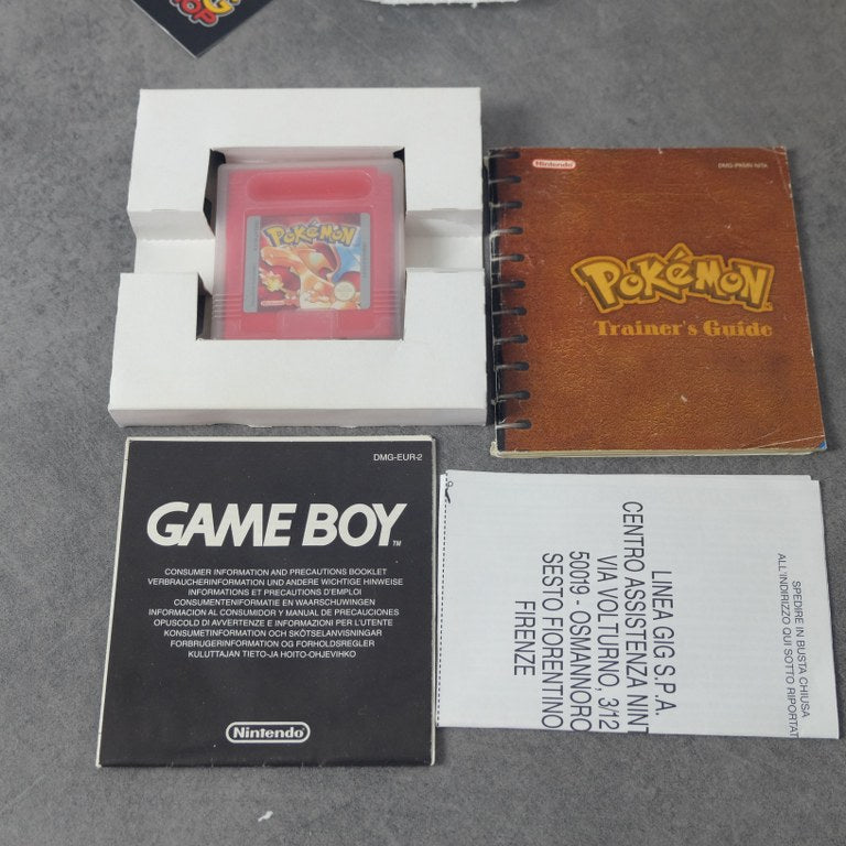 Pokemon Versione Rossa Nintendo