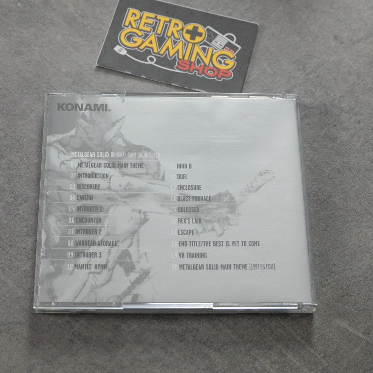 Metal Gear Solid Original Game Soundtrack Sony