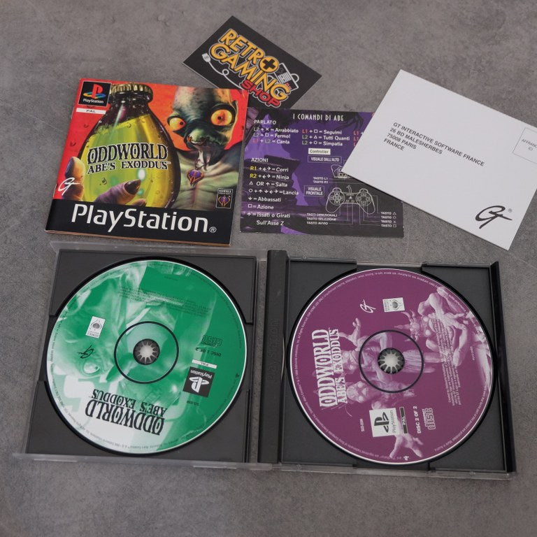 Oddworld Abe’s Exoddus Sony