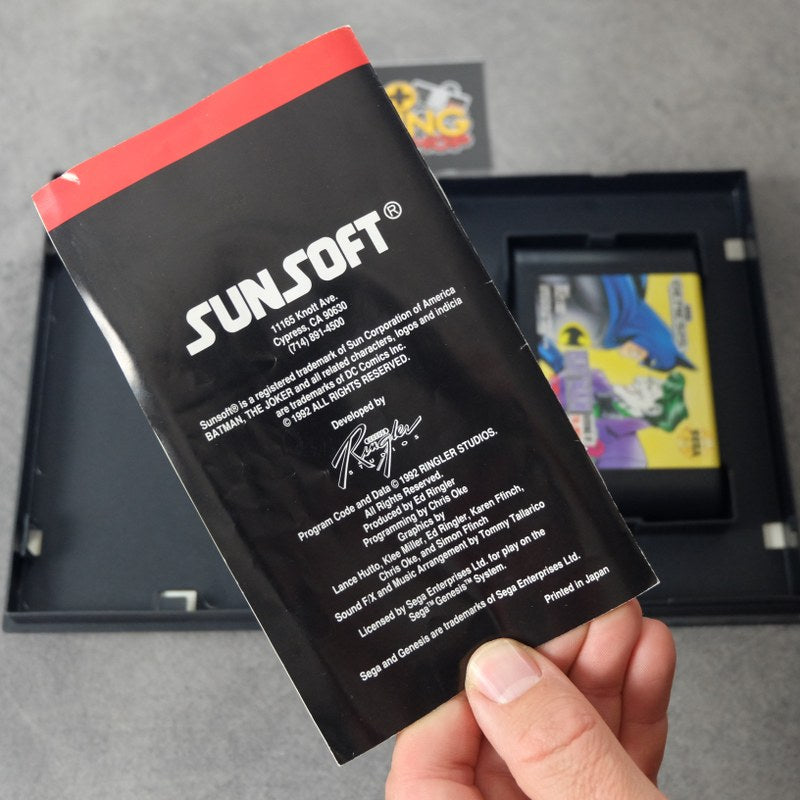 Batman Revenge of The Joker SEGA