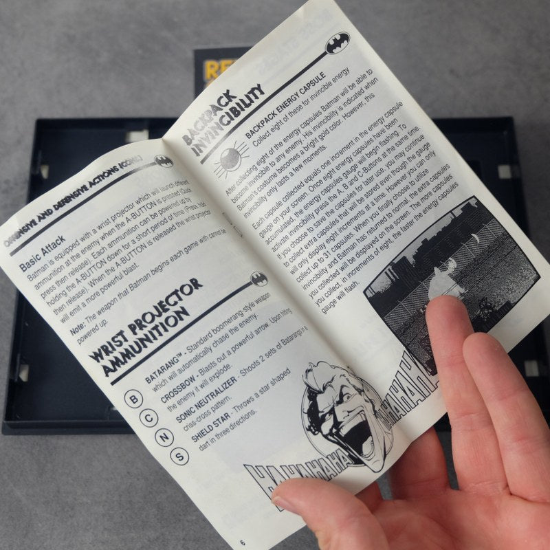 Batman Revenge of The Joker SEGA