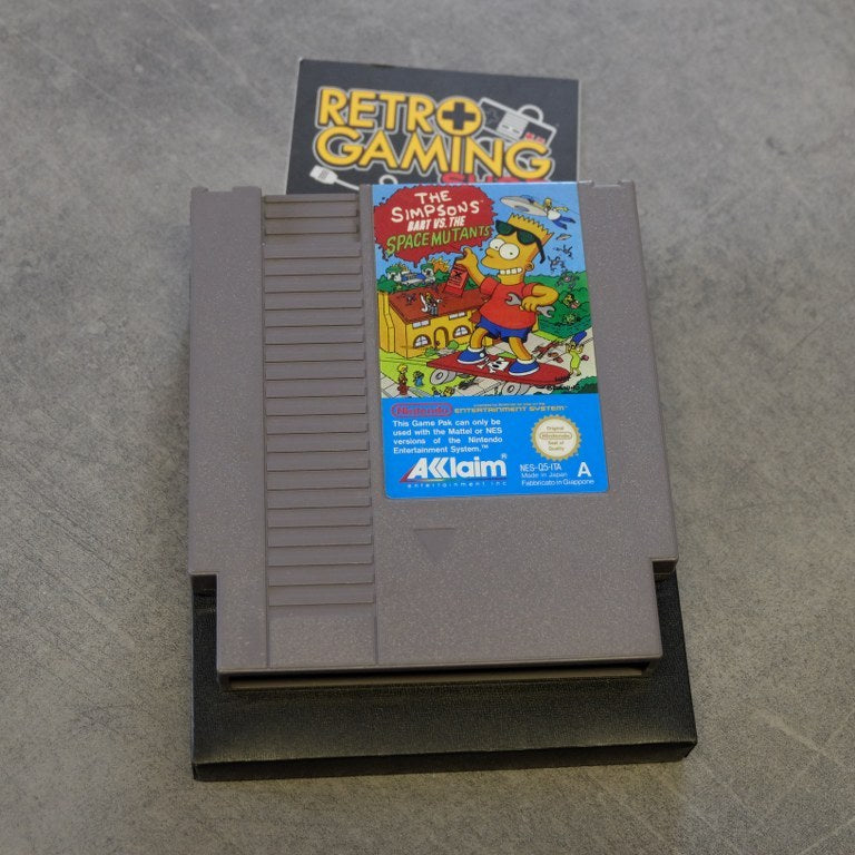 The Simpsons Bart Vs the Space Mutants Nintendo