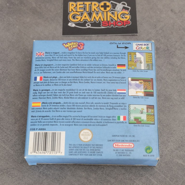 Wario Land 3 Retrogaming Shop