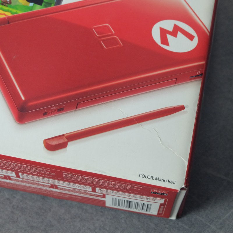 Nintendo DS Lite Special Edition Mario Red DS Nuovo
