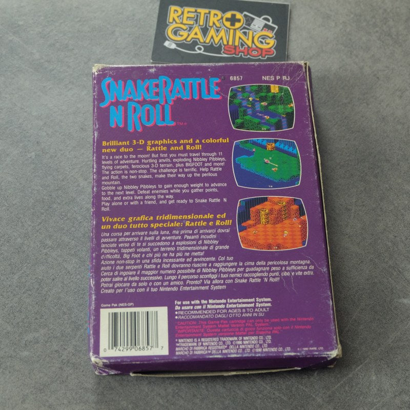 Snake Rattle and Roll Nintendo