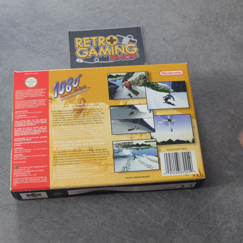1080° Teneighty Snowboarding Retrogaming Shop